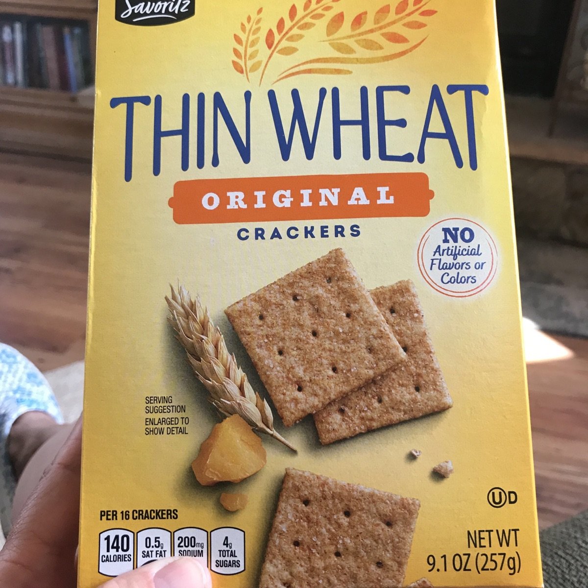 Savoritz Thin Wheat Original Crackers Reviews abillion
