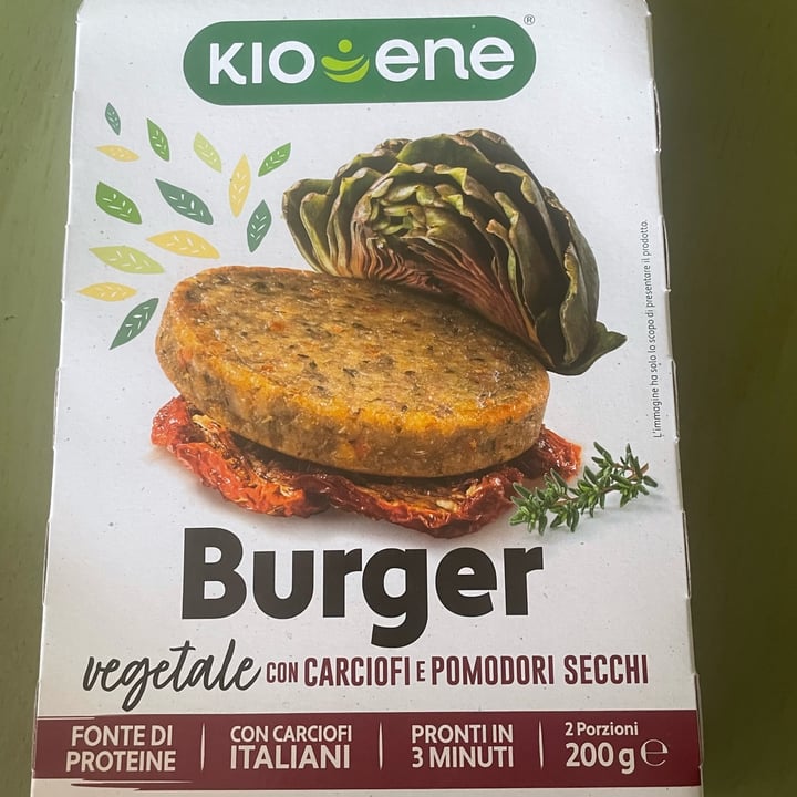 review photo of Kioene Burger ai carciofi e pomodori secchi shared by @paolapaga on 28 May 2022 - review