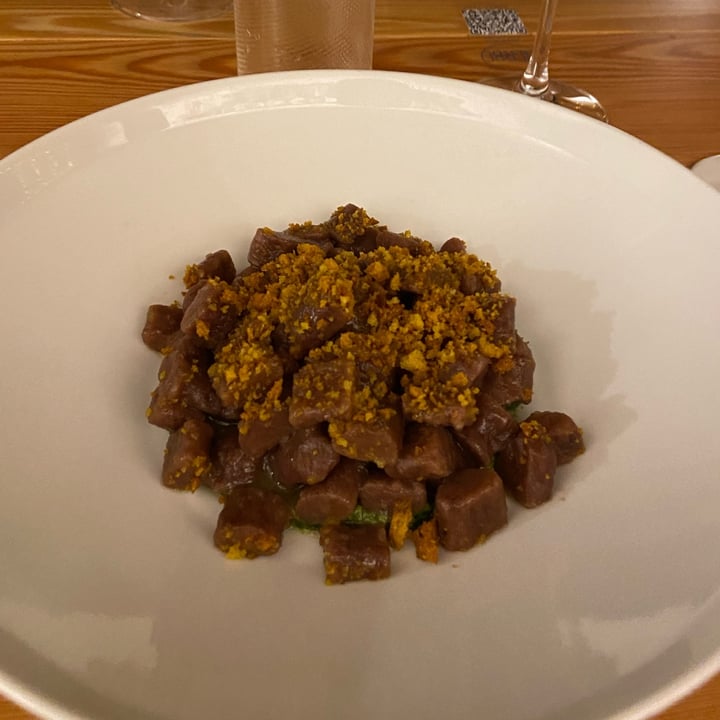 photo of Herbe - Food & Drink Vegetale Gnocchetti Red su Pesto Di Pistacchi E Spinaci shared by @walkingnose on  15 Jan 2022 - review