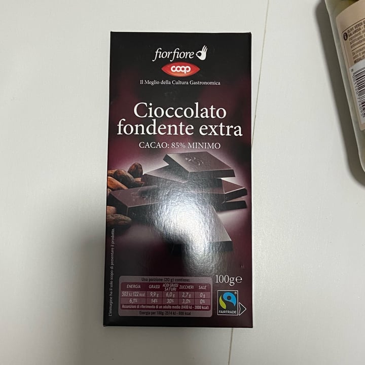 photo of Coop Cioccolato Fondente Extra shared by @ale-penny on  17 Jun 2022 - review