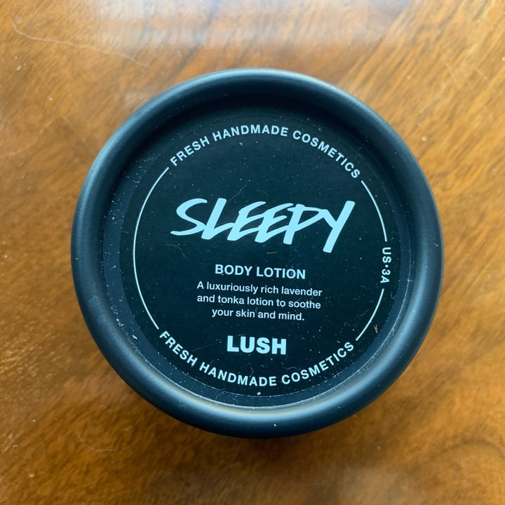 photo of LUSH Fresh Handmade Cosmetics Sleepy Body Lotion shared by @allhess on  22 Jan 2022 - review