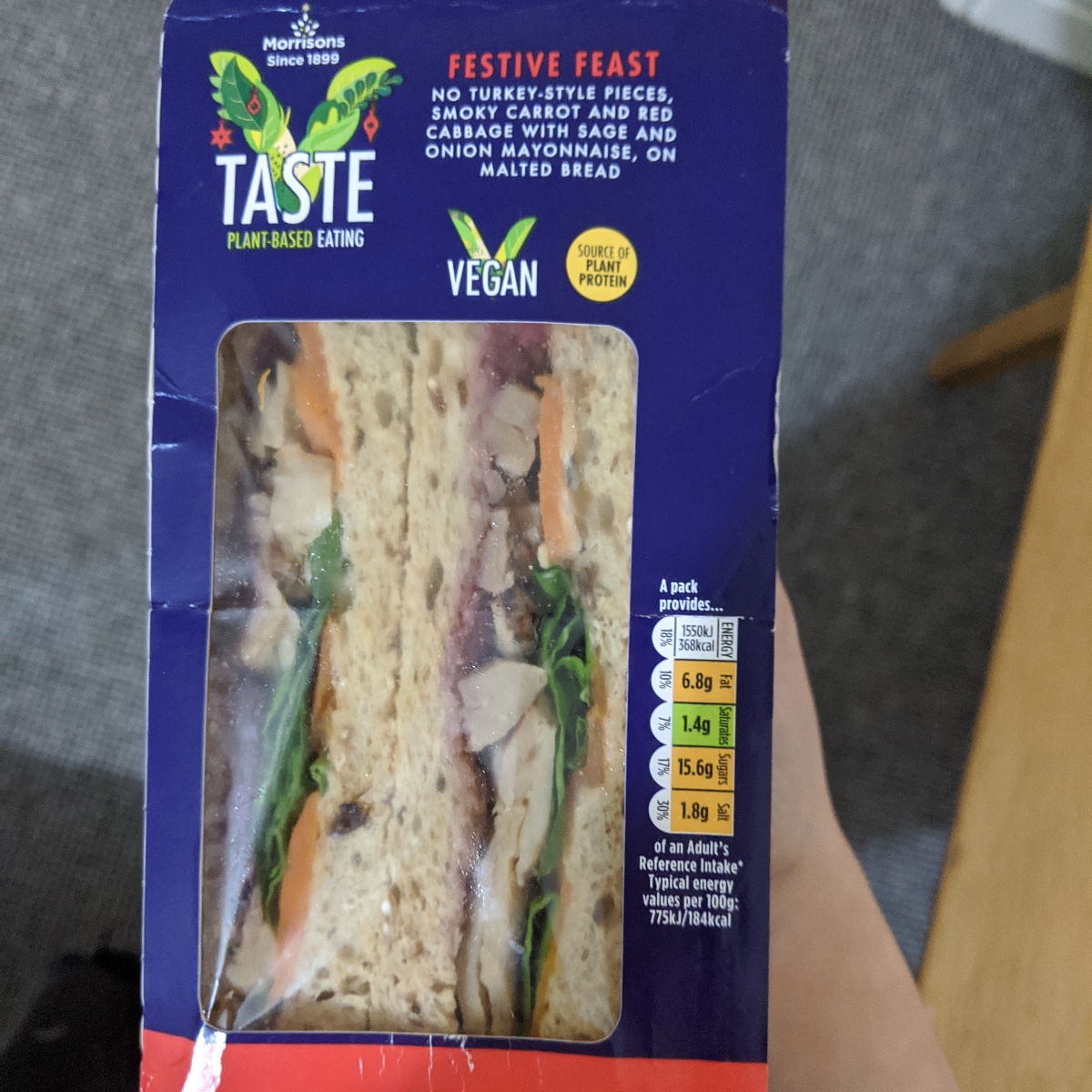Morrisons Festive feast sandwich Reviews abillion