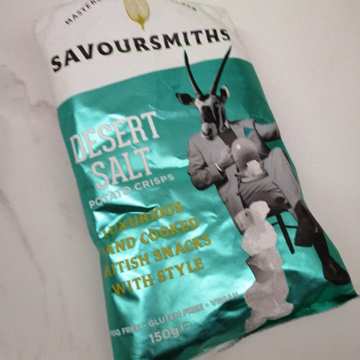 photo of Savoursmiths Desert Salt Potato Crisps shared by @sallysim on  17 Jun 2020 - review