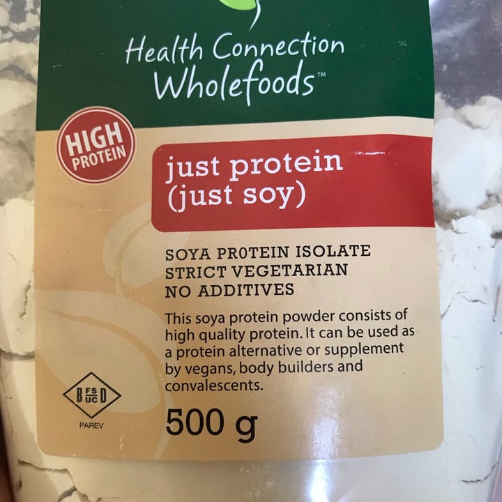 photo of Health Connection Wholefoods Soya Protein Isolate shared by @simplevegan101 on  02 Dec 2020 - review