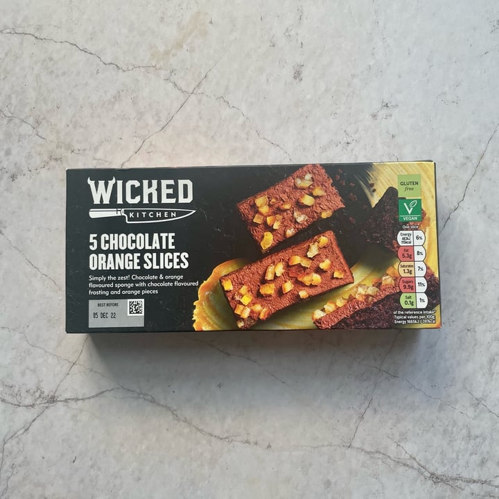 photo of Wicked 5 chocolate orange slices shared by @earthlinged on  27 Nov 2022 - review