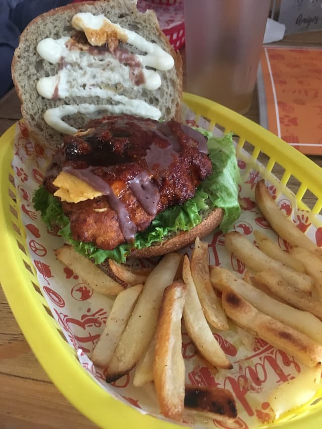 「Hamburguesa Banana Limbo」の料理の写真