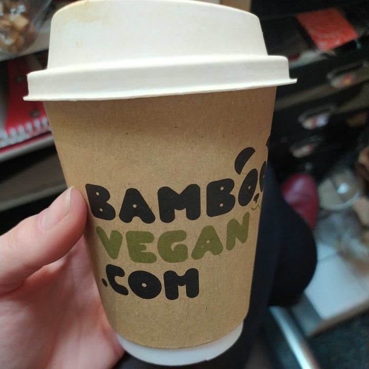 review photo of Bamboo Vegan Double cappuccino shared by @kapadeltani on 03 Feb 2022 - review
