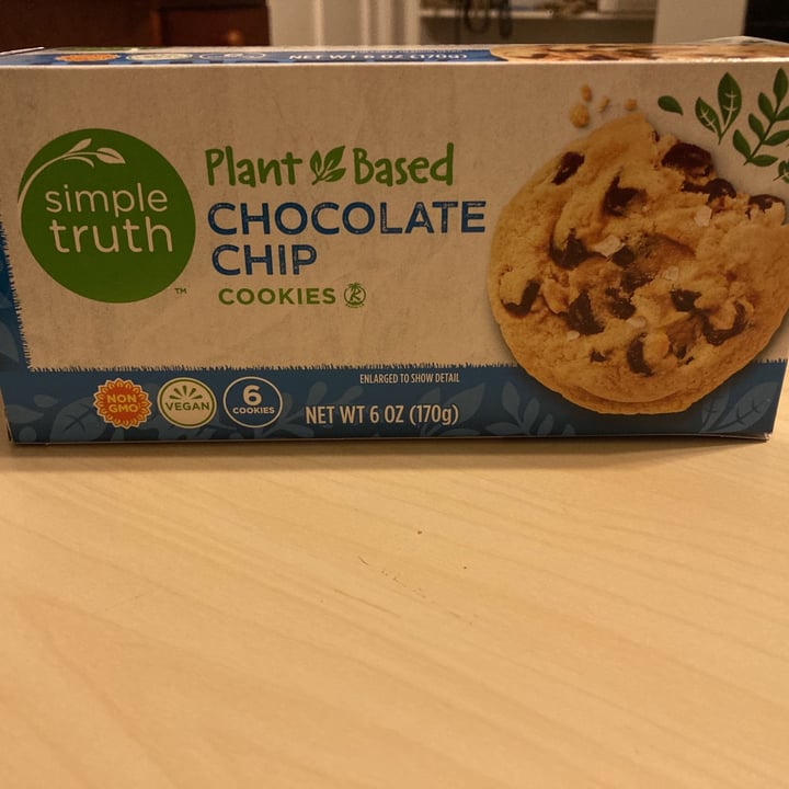 photo of Simple Truth Plant Based Chocolate Chip Cookies shared by @hartlas on  14 Jul 2021 - review