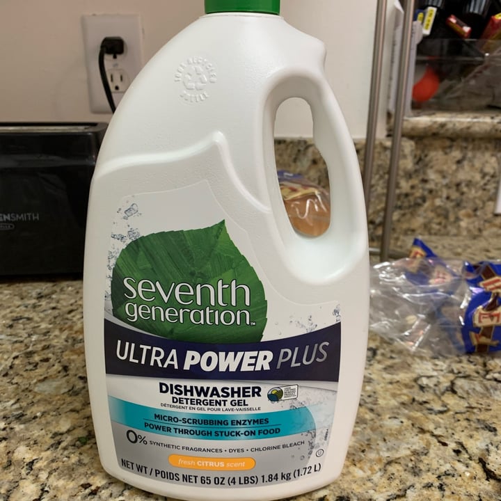 photo of Seventh Generation Dishwasher liquid soap shared by @cameroncunningham on  20 Jan 2022 - review
