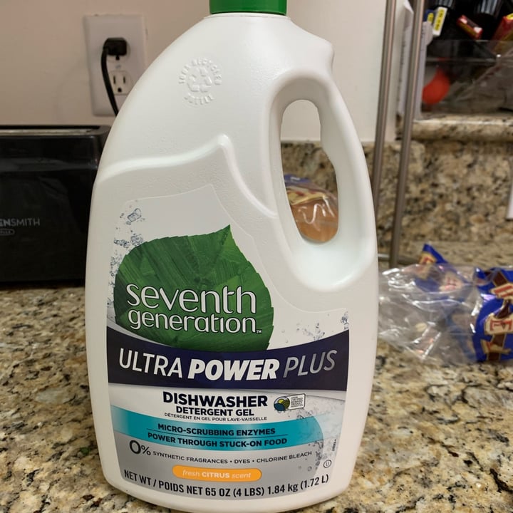 review photo of Seventh Generation Dishwasher liquid soap shared by @cameroncunningham on 20 Jan 2022 - review