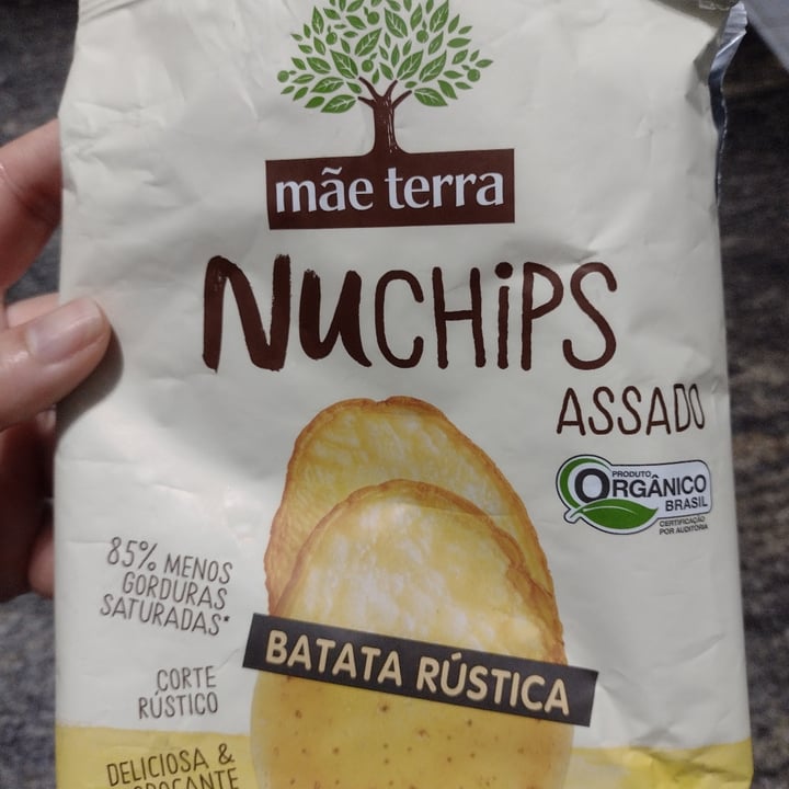 review photo of Mãe Terra Nuchips de batata rústica Mãe Terra shared by @rosangelabrasil on 07 Apr 2022 - review