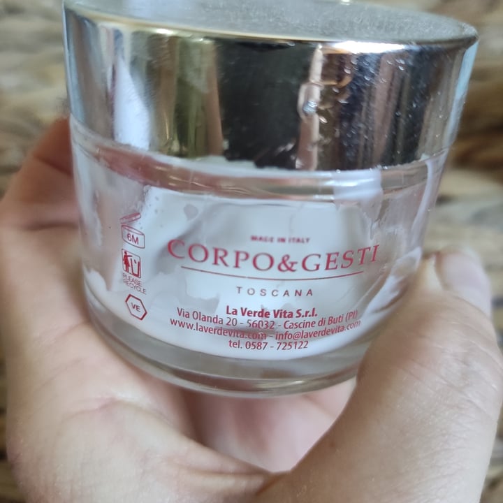 photo of Corpo&Gesti Crema Viso Anti-rughe shared by @syliza on  29 Jun 2022 - review