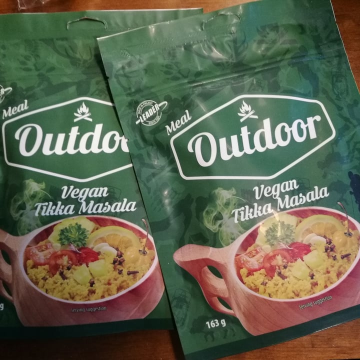 photo of Leader Outdoor tikka masala shared by @veganize13 on  31 Aug 2021 - review