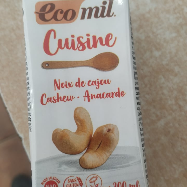 review photo of Ecomil Crema de cocina de anacardos shared by @lunatikaa on 30 Sep 2021 - review