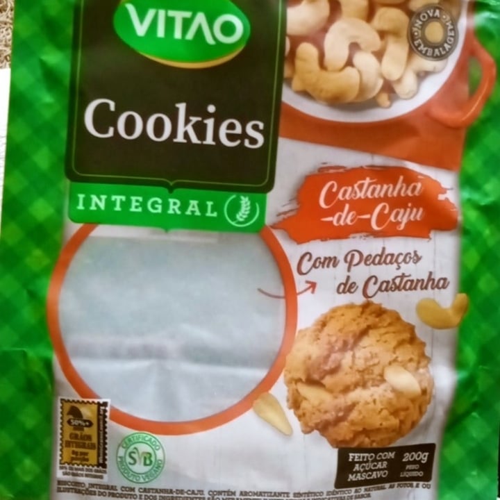 photo of VITAO Cookies Castanha de Caju shared by @tgargur on  18 Jun 2022 - review