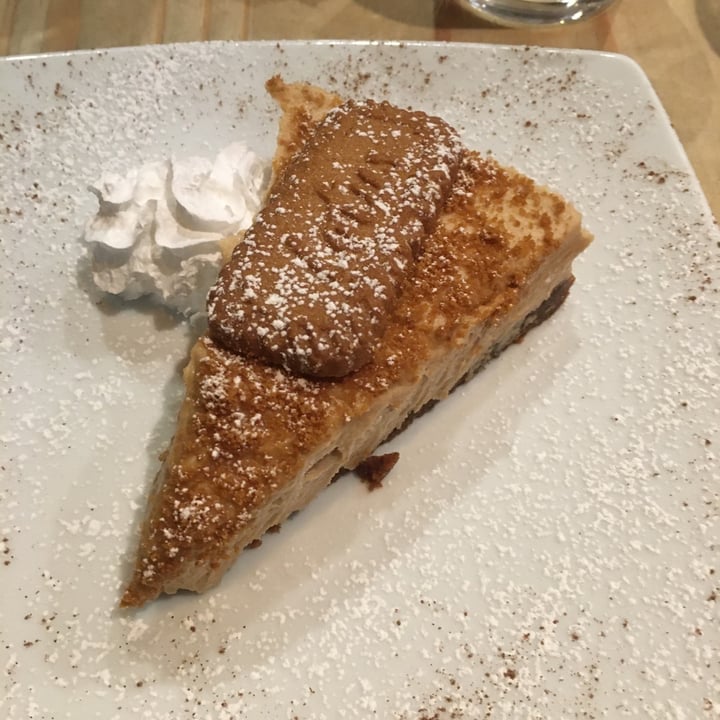 photo of Sora Lella Vegan Roman Restaurant Biscoff Cheesecake shared by @blythe on  04 Dec 2019 - review