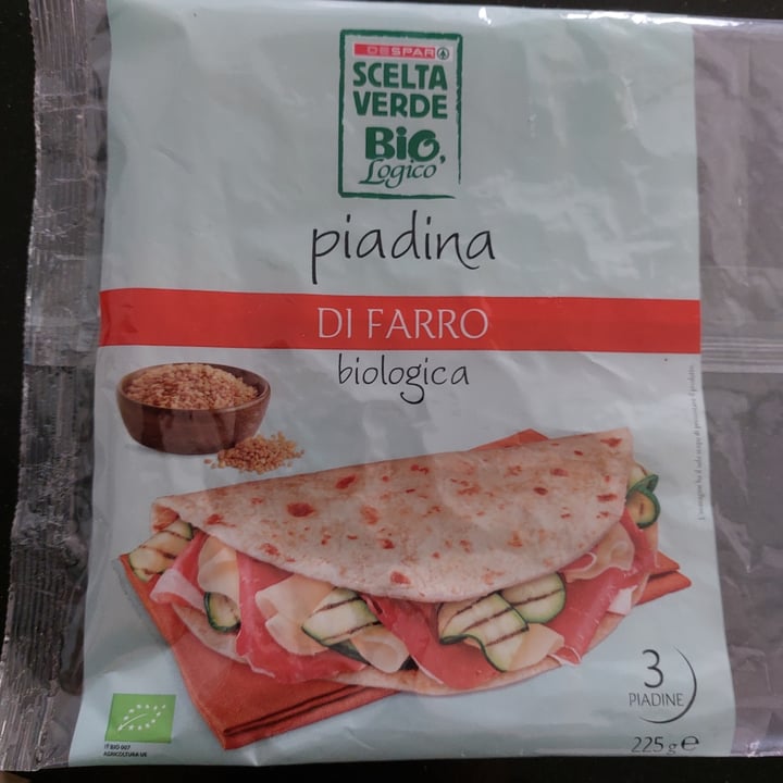 photo of Despar Scelta Verde BioLogico Piadina Di Farro Biologico shared by @mikiko on  03 Dec 2021 - review