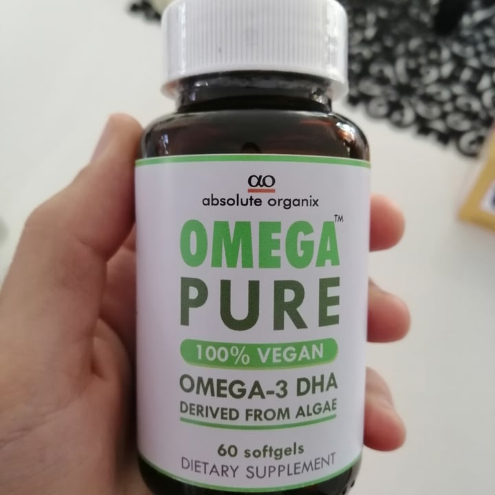 photo of Absolute Organix Omega Pure shared by @warrenthevegan on  29 Sep 2021 - review