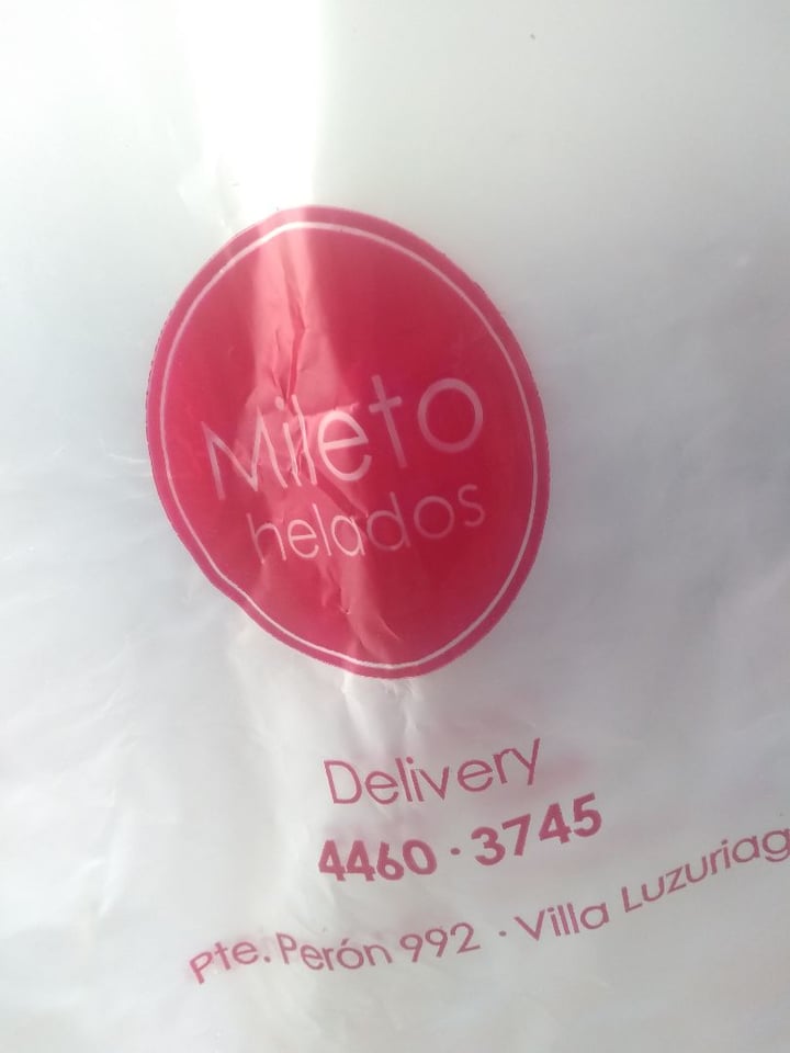 photo of Mileto helados Helado shared by @euge86 on  12 Apr 2020 - review
