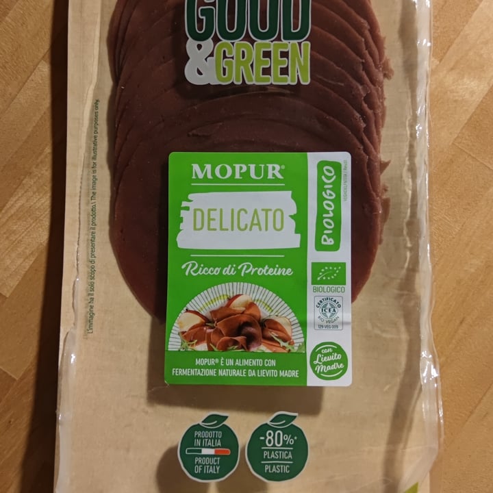 photo of Good and green Mopur al gusto di bresaola shared by @noema96 on  13 May 2022 - review