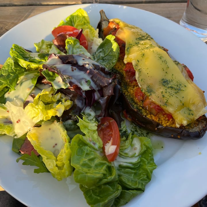 photo of The Hare and Hounds Stuffed Aubergine shared by @alistar on  15 May 2022 - review