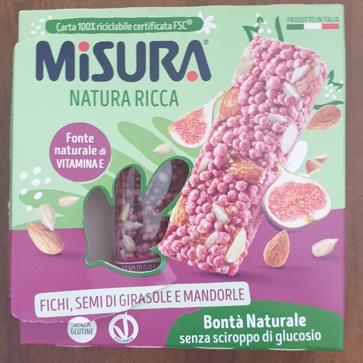 photo of Misura Barretta fichi semi di girasole e mandorle - Natura Ricca shared by @sara0 on  13 Apr 2022 - review