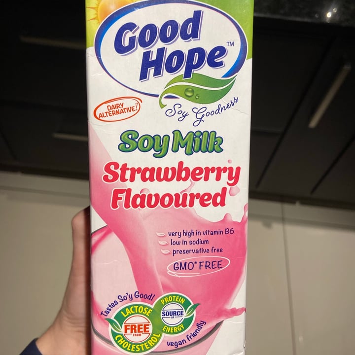 Clover Good Hope Soy Milk Strawberry Flavoured Review abillion