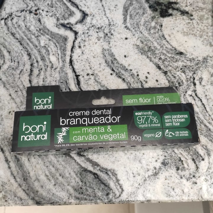 review photo of Boni natural Pasta De Dente De Carvão shared by @delacqua on 02 Aug 2021 - review