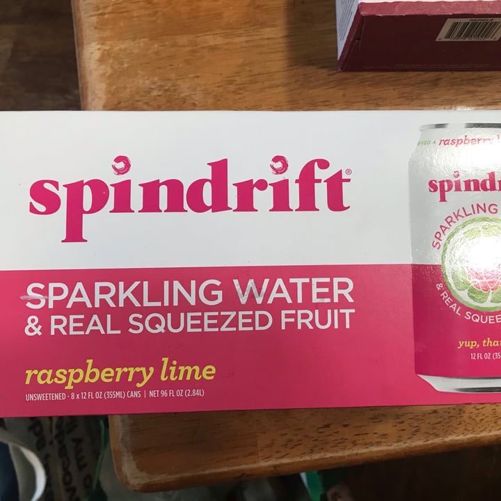 photo of Spindrift Raspberry Lime Seltzer shared by @isabellepizzuto on  06 Jan 2021 - review