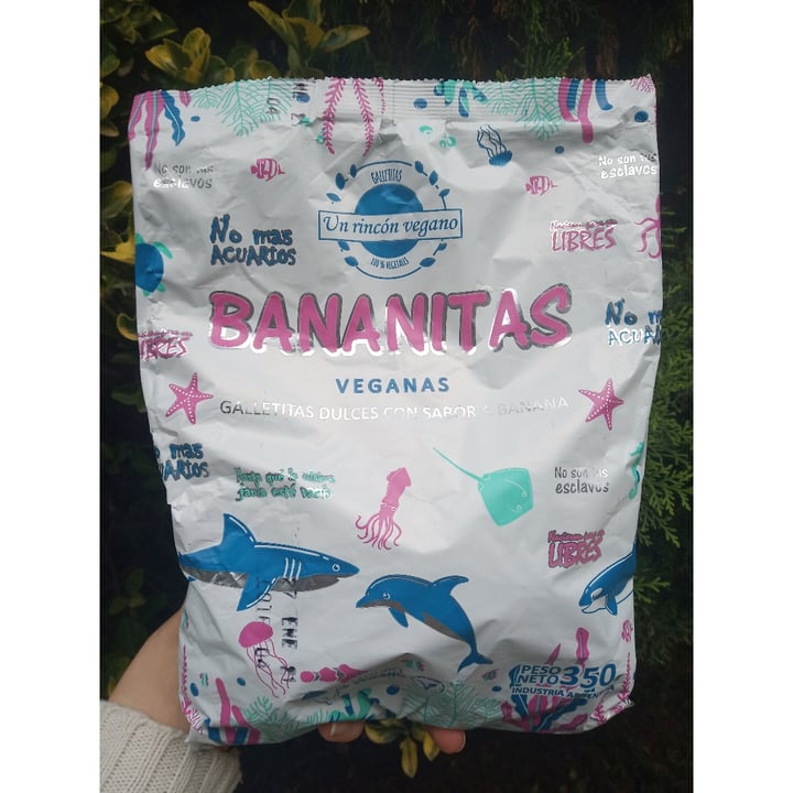 review photo of Un Rincón Vegano Bananitas Galletitas Dulces con sabor a Banana shared by @hua on 20 May 2020 - review