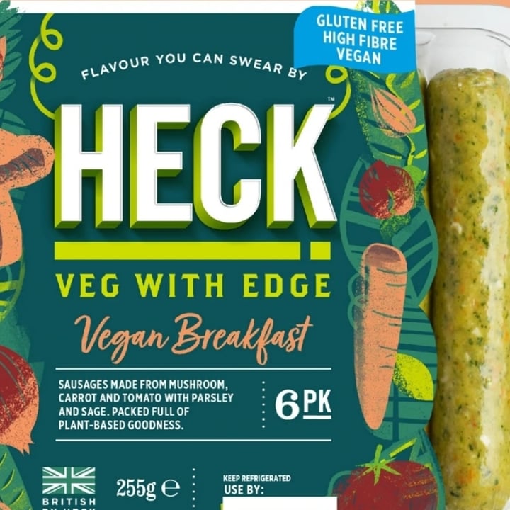 photo of Heck Vegan Breakfast Sausages shared by @samlb on  05 Jan 2022 - review