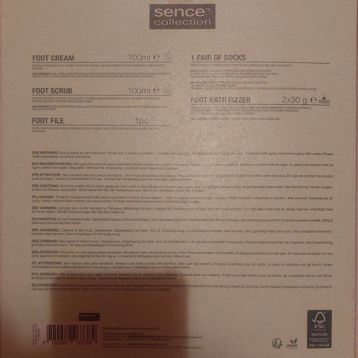 review photo of Sence collection Time for foot care shared by @farigolarts on 08 Mar 2022 - review
