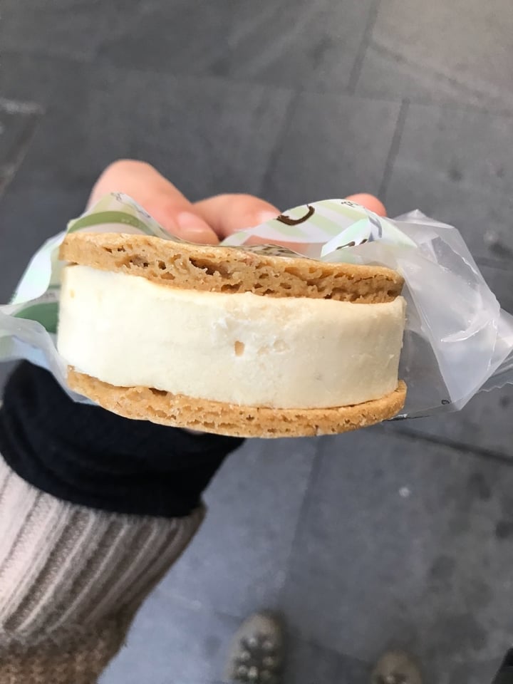 photo of The Pat and Stick Homemade Co. Vegan Caramel Pecan Ice Cream Sandwich shared by @triniveg on  18 Nov 2019 - review