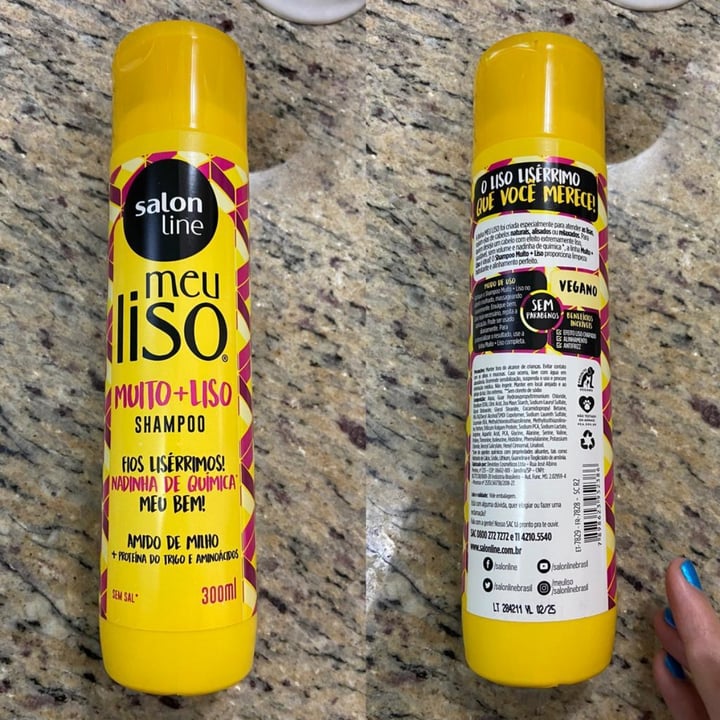 photo of Salon line Meu Liso Muito + Liso shared by @claudangelo on  02 May 2022 - review