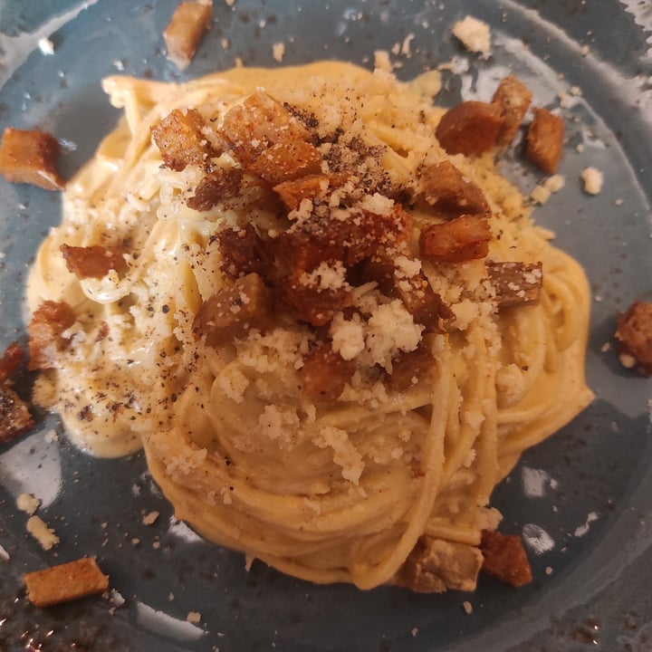 review photo of Rifugio Romano Carbonara vegana shared by @freberni on 04 Oct 2022 - review
