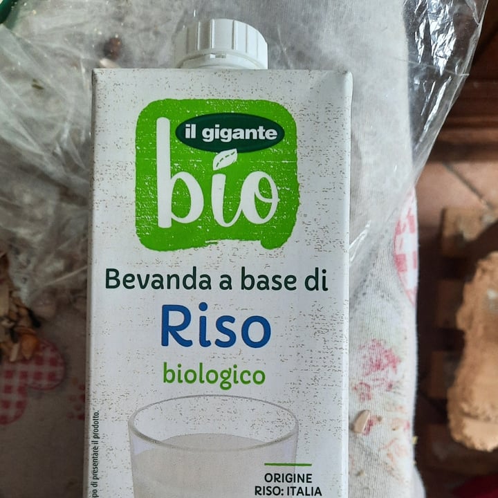 photo of Il Gigante Bio Bevanda a base di riso biologico shared by @seremagns on  03 Jun 2022 - review