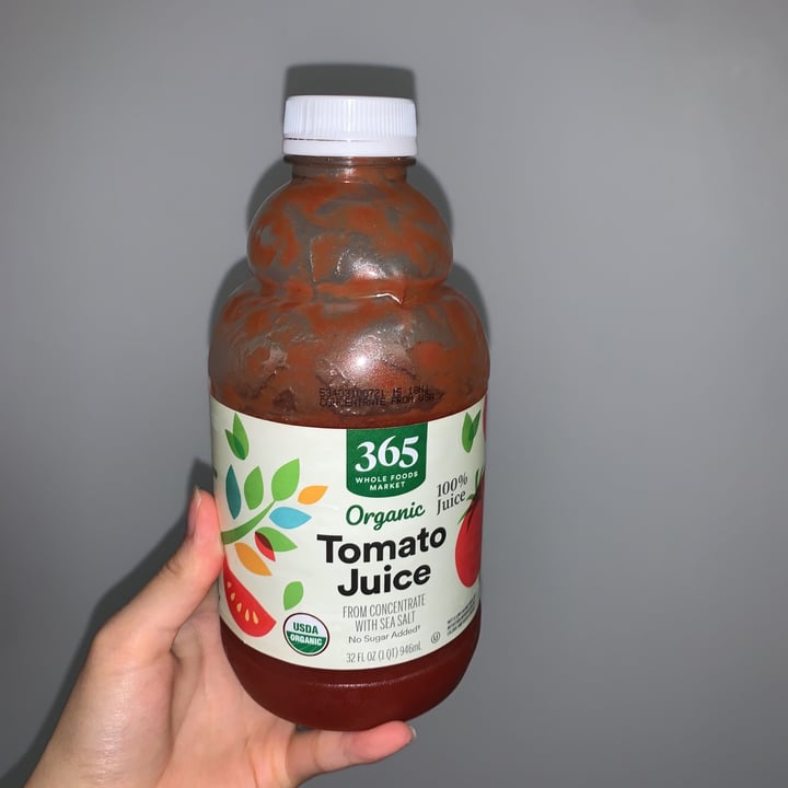 photo of 365 Whole Foods Market Organic Tomato Juice shared by @bittersweets on  02 Aug 2021 - review