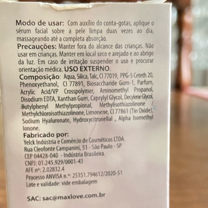 review photo of Maxlove serum primer glow shared by @nicolevp12 on 14 Sep 2022 - review