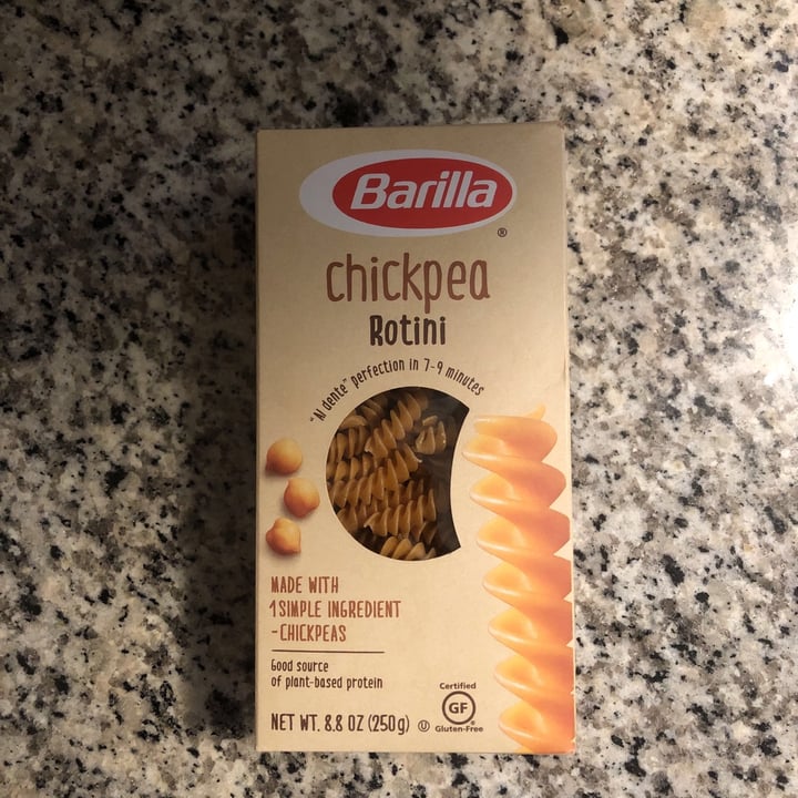 review photo of Barilla Barilla chickpea pasta shared by @pbrooks on 12 Dec 2020 - review