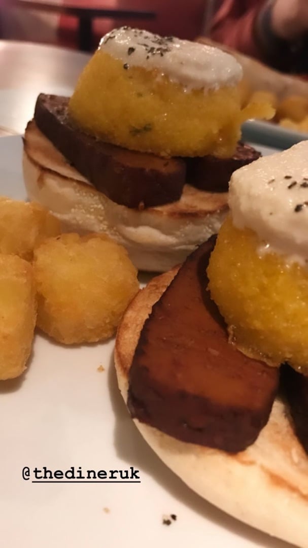 photo of The Diner Soho Vegan Benedict shared by @thebethbethbeth on  27 Feb 2020 - review