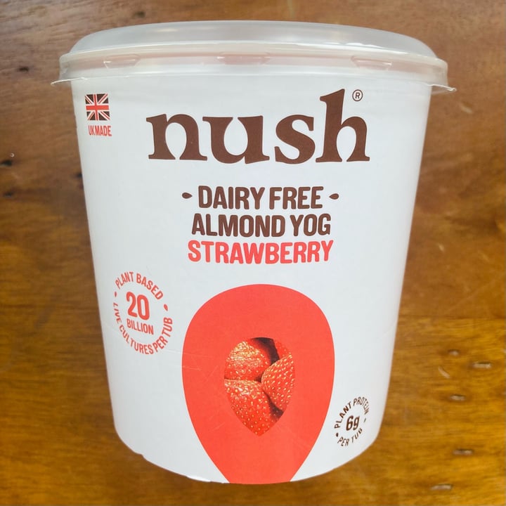 photo of Nush Almond Milk Yog Strawberry shared by @katelouisepowell on  05 Jul 2022 - review
