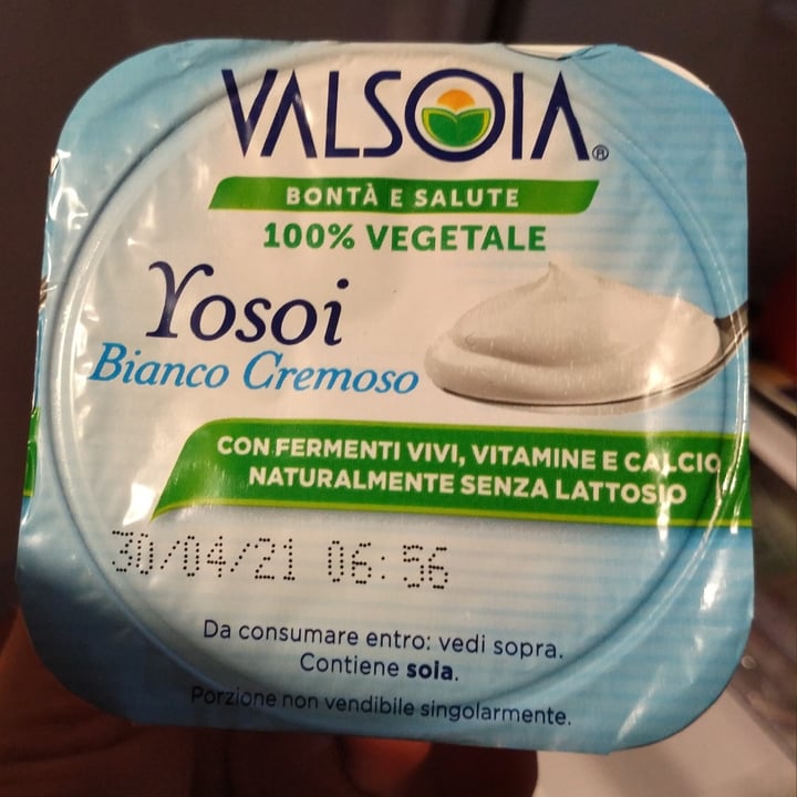 photo of Valsoia Yosoi Bianco Cremoso shared by @valebz78 on  30 Apr 2021 - review