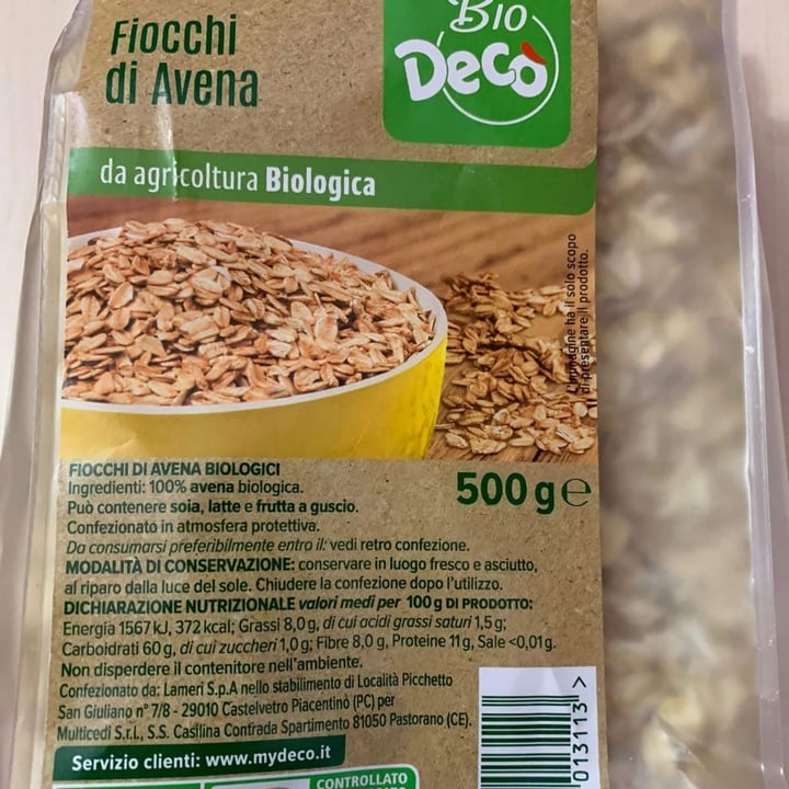 review photo of Bio Decò Fiocchi d’avena shared by @tony01 on 01 Apr 2021 - review