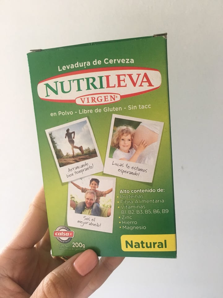 photo of Nutrileva Levadura de Cerveza Natural shared by @rominanotero on  31 Jul 2019 - review