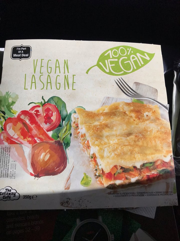 photo of Ryanair Vegan Menu shared by @viki on  17 Oct 2019 - review