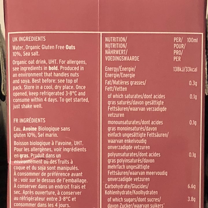 review photo of Plenish Plenish Organic Almond Unsweetened Milk shared by @scottiee on 31 Oct 2022 - review