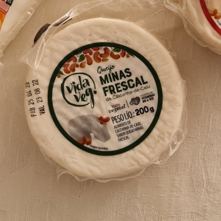 review photo of Vida Veg Queijo Minas Frescal shared by @danimoreno on 14 Jun 2022 - review