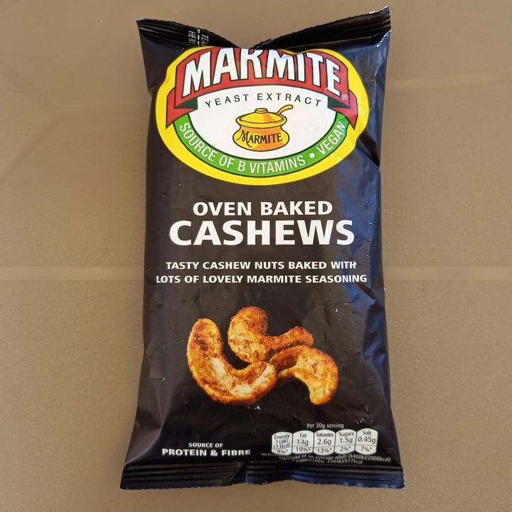 review photo of Marmite Oven Baked Cashews shared by @touti on 03 Aug 2021 - review