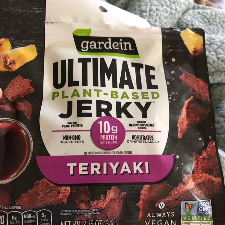 photo of Gardein Ultimate Plant Based Jerky Teriyaki shared by @allycat38 on  02 Oct 2021 - review