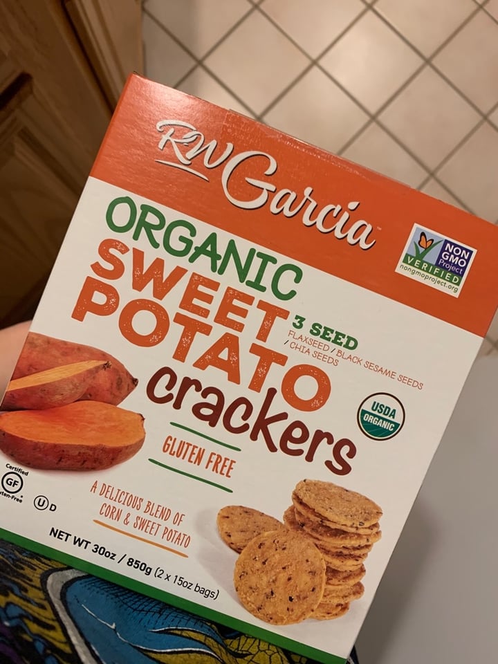 review photo of RW Garcia Sweet Potato Crackers shared by @ashley19 on 08 Jan 2020 - review